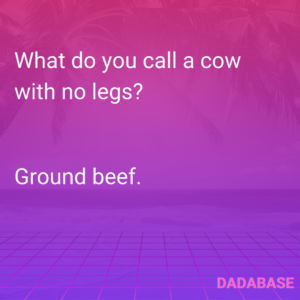 What do you call a cow with no legs?