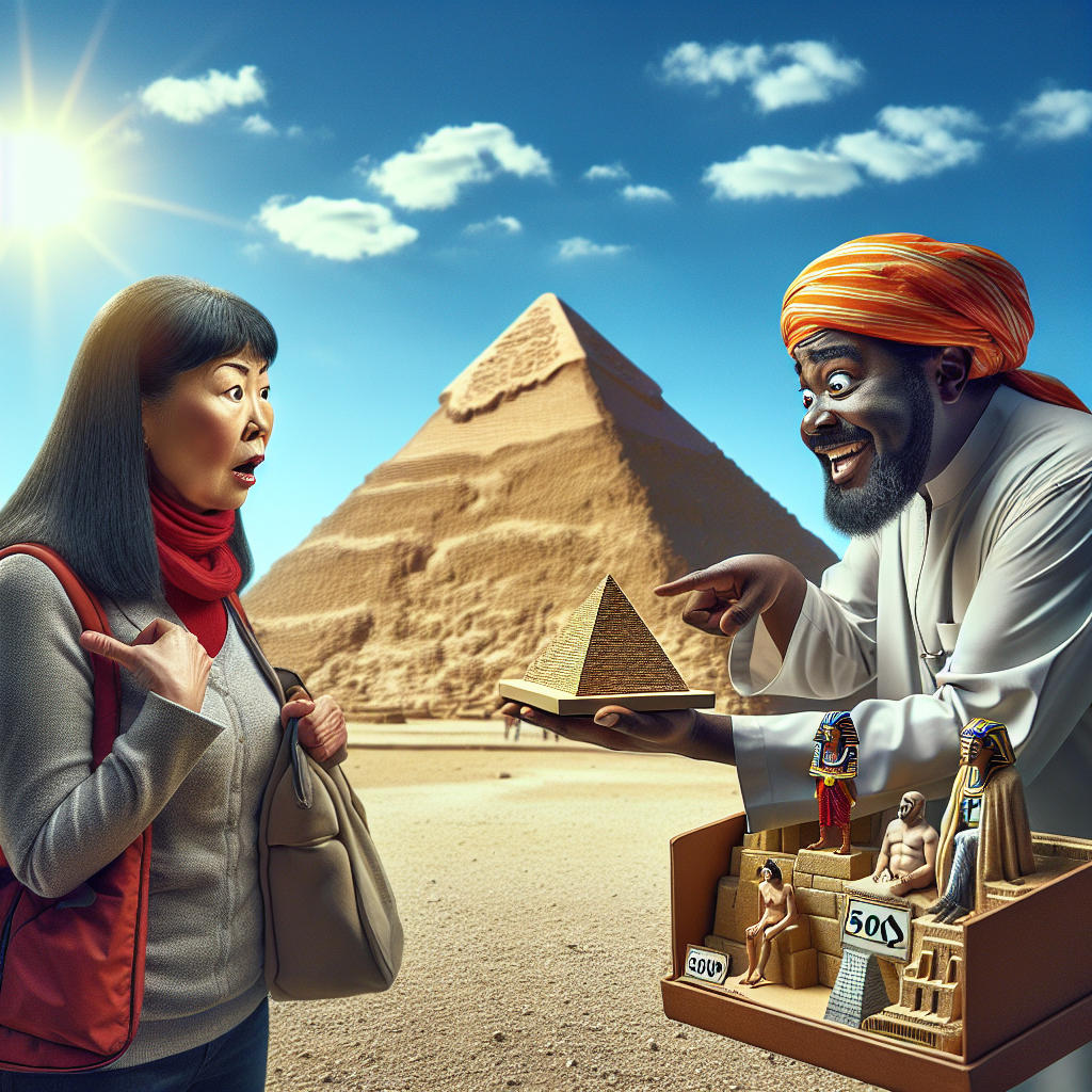 On my trip to Egypt, I met a guy who said I can buy a monument for just 500$. - Turned out to be a pyramid scheme.