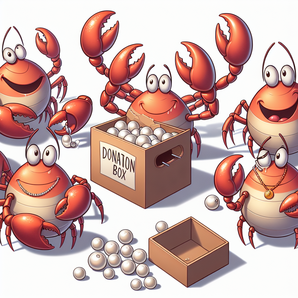 Why don’t crabs give to charity? - Because they’re shellfish!